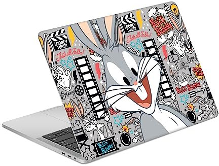 Head Case Designs Offizielle Looney Tunes Bugs Bunny Graphics Und Charaktere Vinyl Haut Aufkleber Abziehbild Abdeckung kompatibel mit MacBook Pro 13.3 A1708