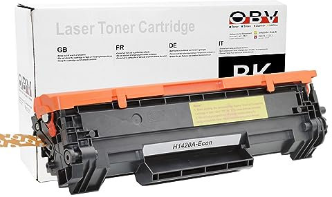 OBV Kompatibel Toner ersetzt HP 142A w1420a für Laserjet MFP M139w /M140w / M110 / M109 / M142w (Nicht für HP+ Drucker / Modelle mit e geeignet) - schwarz 950 Seiten
