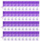 IJHYGD 40 Pcs Lavendelsäckchen Duftsäckchen Lavendelsäckchen Leer Säckchen Lavendel Lavendel Säckchen Säckchen Lavendel Lavendel Säcke Stoffbeutel Klein Lavendelsäckchen Zum Befüllen (Dunkelviolett)