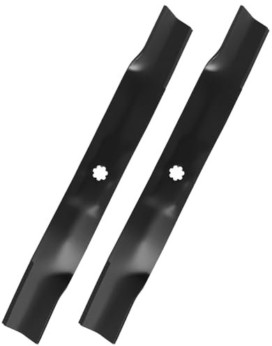 Bularie AM141034 Rasenmähermesser, kompatibel mit John Dee re D110, X300, X304, LA120, LT160, SST15, Z225, robuste Klinge für 106,7 cm Rasenmäherdeck, High Lift Bagging Klingen ersetzen AM141034
