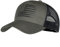 American Flag Trucker Hats, USA Hut für Männer und Frauen - Adjustale Baseball Cap, Outdoor Mesh Snap Back - für den täglichen Gebrauch, Olivgrün & Schwarz/Schwarz Flagge, L/Einheitsgröße
