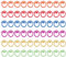 60 Stück Maschenmarkierer Metall 15mm Spiralstichmarker für Nähen Häkeln Stricken (6 Farben)
