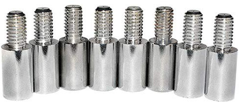 Acahhotxx 8 Pcs Extender Rod Extension for Arcade Zippyy Joystick 1.5 for Cm Arcade Joystick Shaft Cover