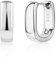 ALEXCRAFT Boucles d'Oreilles Argent 925 Femme, Grandes Épaisses Créoles, Carrées Oreilles femme, Rondes d'Oreilles, Géométrique, Chunky, Larges, Hypoallergéniques, Bijoux Cadeaux