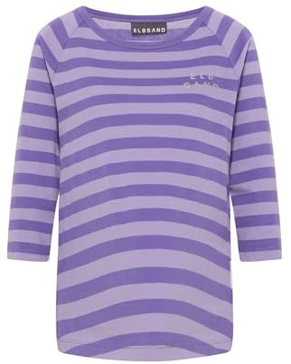 Elbsand Celin Damen T-Shirt, Rundhalsausschnitt, normal geschnitten