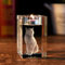 Portavelas de cristal 3D personalizado, foto grabada con láser 3D, portavelas de cristal grabado, vela conmemorativa, regalo conmemorativo para mascotas (5 x 5 x 10 cm)