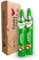 SodaTASTE CO2-Zylinder tauschen 2er-Pack (Refill) für Wassersprudler, mit natürlichem Apfel-Aroma, ohne Sirup, für bis zu 120l Sprudelwasser mit Geschmack, zuckerfrei (ACHTUNG: 2 leere Zylinder nötig)