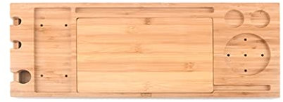 KXQYIKYI Bathtub Rack Bathtub Table Board Bath Mirror Rack Mobile Phone Bathtub Tray Bracket (D 50)