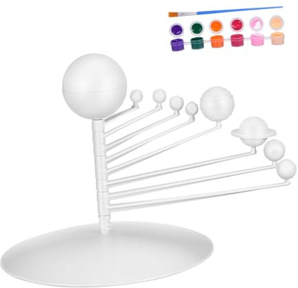 ifundom Sonnensystem Modellbausatz DIY Planetenspielzeug Wissenschaftsprojekt Raumdeko Für Junge Mädchen Astronomie Experiment Schule