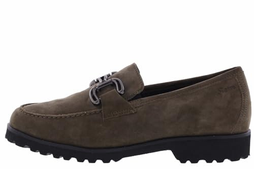 Sioux Damen Meredith Slipper, Bambus, 37 EU Weit
