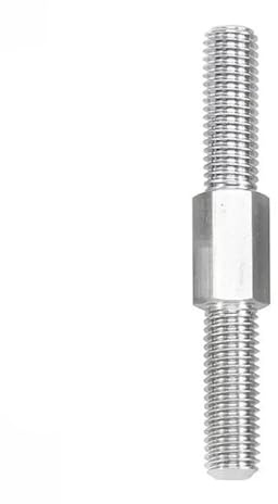 Doppelendige Stiftschrauben, Doppelgewindebolzen aus Edelstahl 304, Außensechskant, Links- und Rechtsgewinde M3-M16, 11er-Packung(40mm,M10-1pcs)