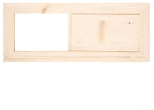 Sauna Vent Panel Holz Lüftungslösung für effektive Luftzirkulation und Entspannung