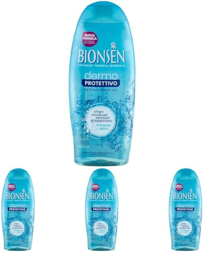 BIONSEN Bagnoschiuma DermoProtettivo 650ml (Confezione da 4)