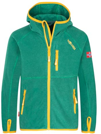 Trollkids Kids Sandefjord Jacket 140, Jungle Green