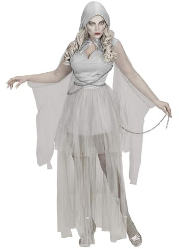 W WIDMANN MILANO Party Fashion - Kostüm Geist in Ketten, Kleid, Gespenst, Faschingskostüme