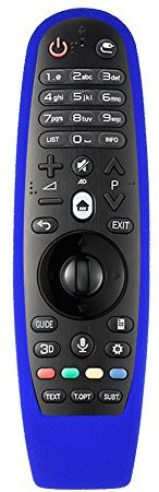 VBESTLIFE Custodia Protettiva per Telecomando TV, Custodia Protettiva Antiurto per TV per AN-MR600 Telecomando(Blu)