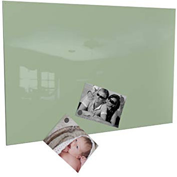 Colours-Manufaktur Magnettafel Magnetwand inkl. 4 Magnete (Mint, 50 x 110 cm)