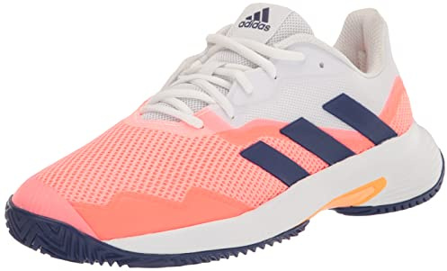 adidas Women's CourtJam Control Tennis Shoes, Acid Red/Legacy Indigo/Turbo, 7 UK