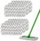 Reusable Mop Refill Pads Compatible with Flash Speedmop, Heavy Duty Scrubby Microfiber Mops Cover Multi-Surface Cleaning Wet Dry Mops for All Hard Floors