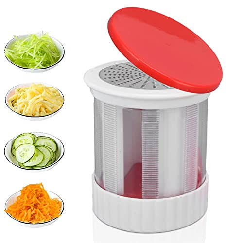 Grattugia Formaggio,Grattugino da Tavolo,Grattugia Formaggio Manovella da Cucina,Grattugia per Burro in Acciaio Inossidabile Grattugia per Burro Frutta e Verdura