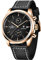 BY BENYAR Herren Uhren Lederarmband Armbanduhr Analog Quarzuhr Uhren für Männer Mode Sport Chronograph 30M Wasserdicht Herren Elegantes Geschenk