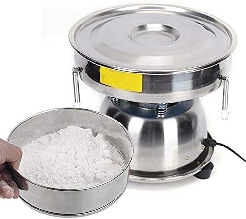 Electric Flour Sifter, Electric Sieve Shaker/Powder Vibrating Sieve Machine/Stainless Steel Flour Sifter