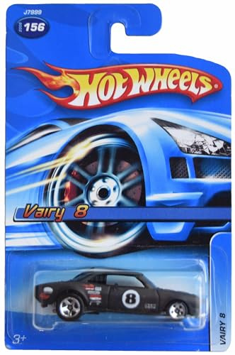 Hot Wheels Vairy 8, Schwarz #156