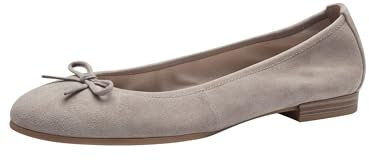 Tamaris Damen Ballerina - 1-22116-41 341 36 Taupe