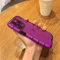 YOGISU Custodia protettiva per fotocamera trasparente per iPhone 13 11 12 14 Pro Max XS XR X Paraurti antiurto Cover posteriore morbida e trasparente, Viola, Per iPhone 12