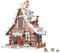Lebkuchenhaus Weihnachten Haus, 1455 Klembausteine Weihnachten 2024, Weihnachten Lebkuchenhaus 2025 Weihnachten Kinder Haus Bausatz für Kinder, KompatibeI mit Iego Weihnachten 2024