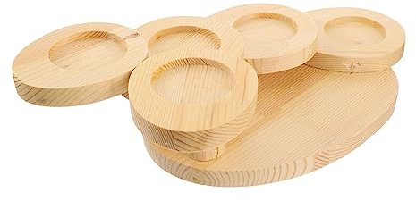 PRETYZOOM Sushi-snack-präsentationsständer Holzleiter Elegantes Servierregal Für Zuhause Restaurant Hochzeit Und Veranstaltungen