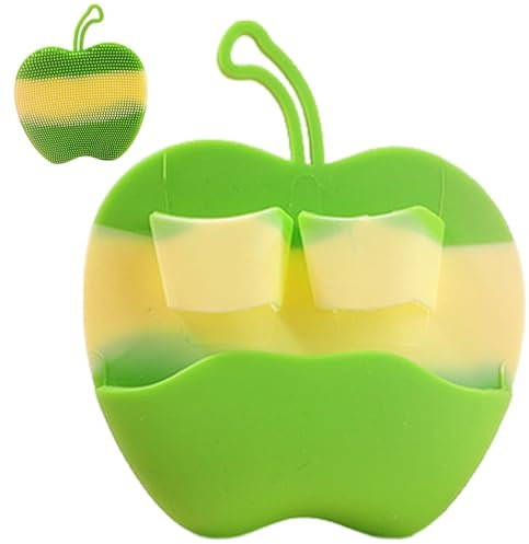 Silicone Scrubber for Pores, Gentle Silicone Face Scrubber, Silicone Face Scrubber for, Silicone Facial Cleanser Brush, Compact Silicone Face Scrubber, Silicone Face Scrubber with Handle