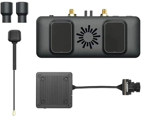 ZDANYA Für Walksnail Avata-r VRX 4km 4 Antennen HDMI-kompatibel 1080P/60FPS HD Pro Kit Dual Antenne Moonlight Kit für FPV Niedrige Latenz(HD Nano Kit V3)