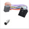 Adattatore per Autoradio, Adattatore Antenna DIN ISO, Adattatore presa Universale ISO Spina Cavo connettore Autoradio DIN per Auto, 15 + 30 prolunga per radio adattatore spina