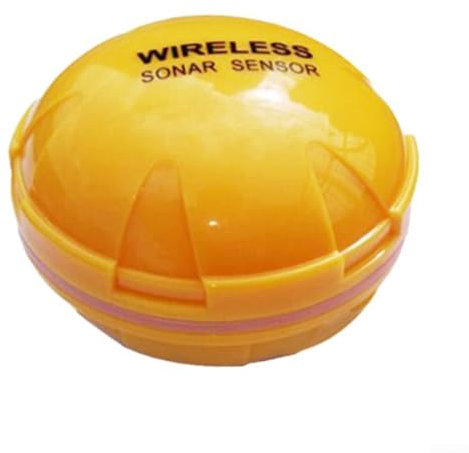 PETSTIBLE Ecoscandaglio portatile senza fili Sonar Fish Finder, Smart Sonar Fish Finder 36M / 100ft di profondità portatile con display della temperatura dell'acqua