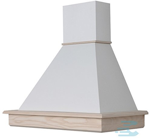 Cappa cucina legno frassino grezzo Stock 90 cono PANNA motore Faber inka