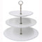 Costa Nova, Pearl Kollektion, Steinzeug Geschirr, Tafelaufsatz, weiß, 34 cm