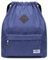KAUKKO Neue Canvas Kordelzugtasche Sporttasche Rucksack Oxfor by, Light Bluek1031, L, Rucksack Backpacks