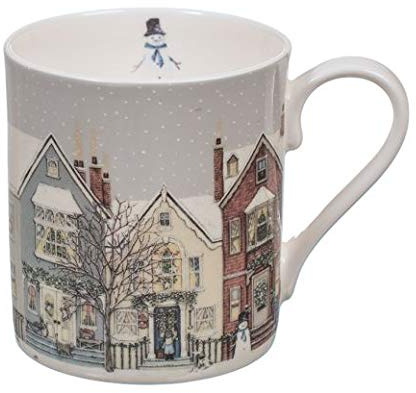 Wrendale Designs - 'Snowy Street' Mug