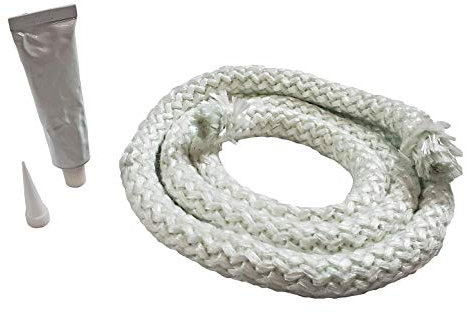 Pellethead Seildichtungs-Set für Pellet-Holz-Gaskamine und Öfen (0,95 cm x 2,4 m)