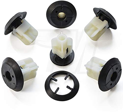 10x Tür Innenverkleidung Befestigungs Clips mit Dichtung für 1er. 3er und 6er | 07147265039