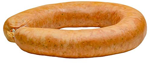 Food-United Leberwurst STREICHWURST-GROB-RING 2KG Deutsch-Bayrische-Kochwurst-Spezialität herzhaft würzig mit essbarem Darm und Bio-Zertifikat zum Frühstück ausgewählte Zutaten