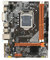 DDR3 Computer Motherboard, M-ATX Desktop Motherboard LGA 1155, Support M.2 Hard Disk/NVME/SATA/PCIE/USB, 6-Channel Sound Card Chip