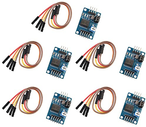 Jopto 5PCS PCF8591 AD/DA-Konverter-Modul Analog-Digital-Konverter-Modul Digital-Analog-Konverter Für Arduino Raspberry Pi