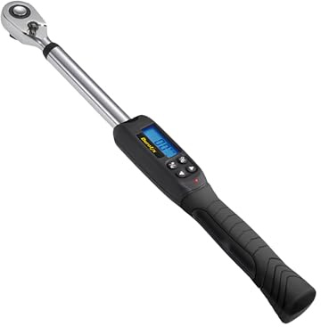 Durofix RM607-4S 1/2 (14.8 to 147.5 ft-lbs.) Digital Torque Wrench with Buzzer and LED Flash Notification ISO 6789 Standards with Certificate of Calibration