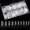 Sularpek 500 Pièces Capsules Ongles, 10 Tailles Différentes Faux Ongles et Capsules, Nail Tips Acrylique Transparent, pour Nail Art Artificiel Ongles avec Boîte Transparente Faux Ongles en Acrylique