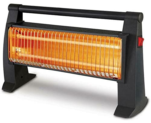 Chauffage électrique à quartz à économie d'énergie chauffage infrarouge portable avec poignée 1200 W