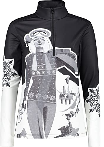 CMP - Woman Sweat, Woman, Nero-Bianco, 34