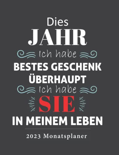 Dieses Jahr habe ich das beste Geschenk aller Zeiten, ich habe dich in meinem Leben ( 2023 Monatsplaner ): 2023 Monatsplaner Geschenk für gute ... Feiertagen | Bff-Geschenk für das neue Jahr