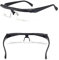 ASRIZE Adjustable Dial Glasses,Variable Focus for Reading Distance Vision Eyeglasses,Reading Glasses with Proper Vision Focus